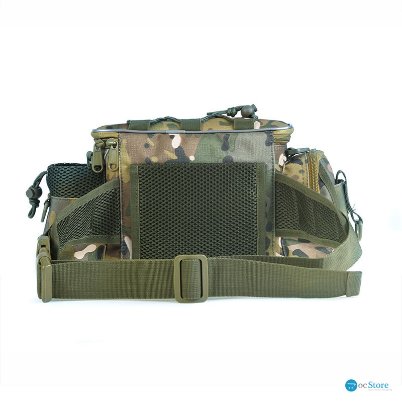 Сумка для рыболовных снастей LEO 28012 Camouflage CP 34*17*16 см