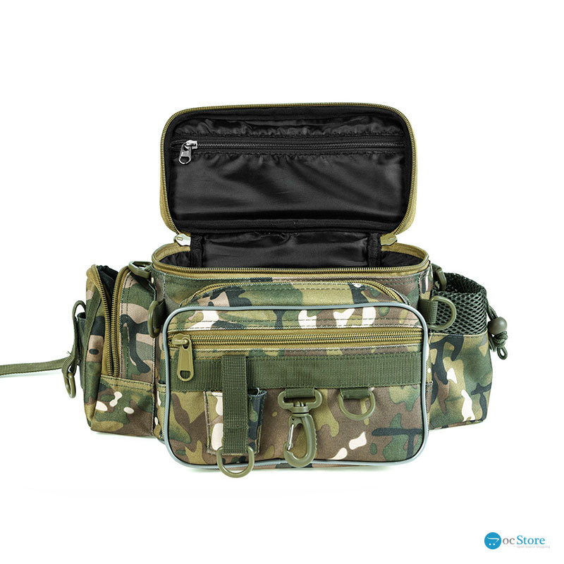 Сумка для рыболовных снастей LEO 28012 Camouflage CP 34*17*16 см