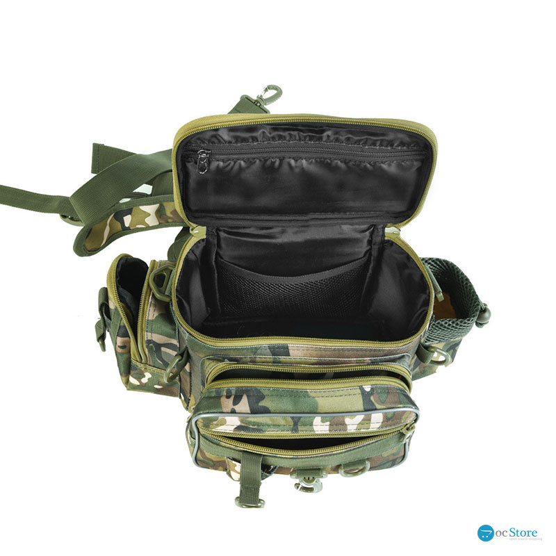 Сумка для рыболовных снастей LEO 28012 Camouflage CP 34*17*16 см