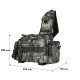 Сумка для рыболовных снастей LEO 28159 Black Camouflage