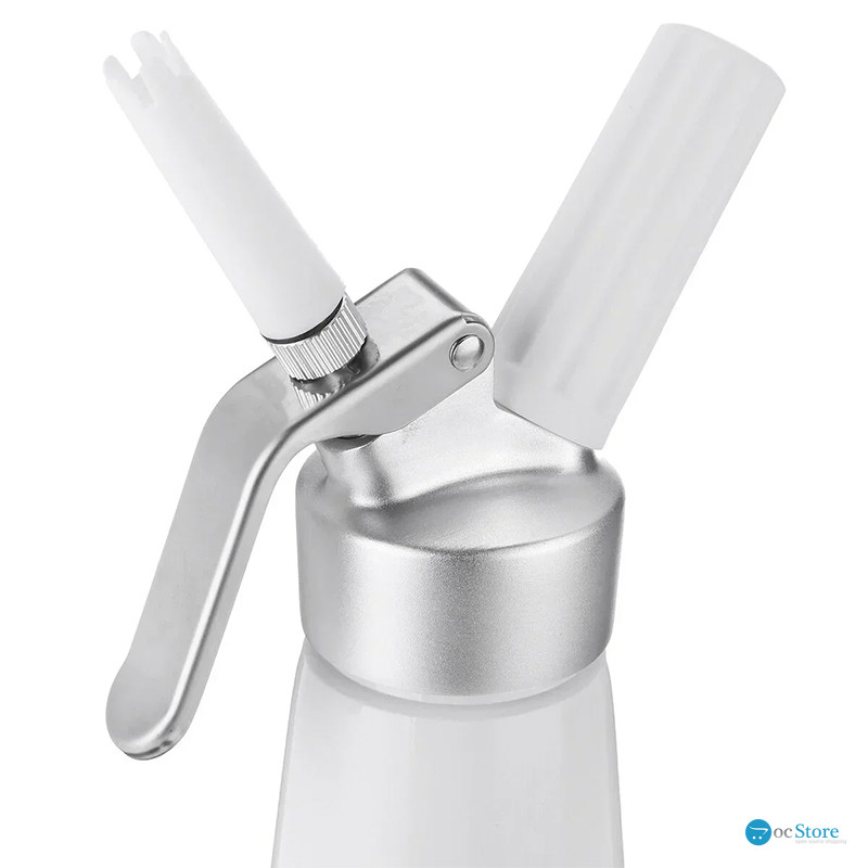 Сифон для взбивания сливок Ecocoffeetools NP500 нержавеющая сталь кремер 500 мл Silver