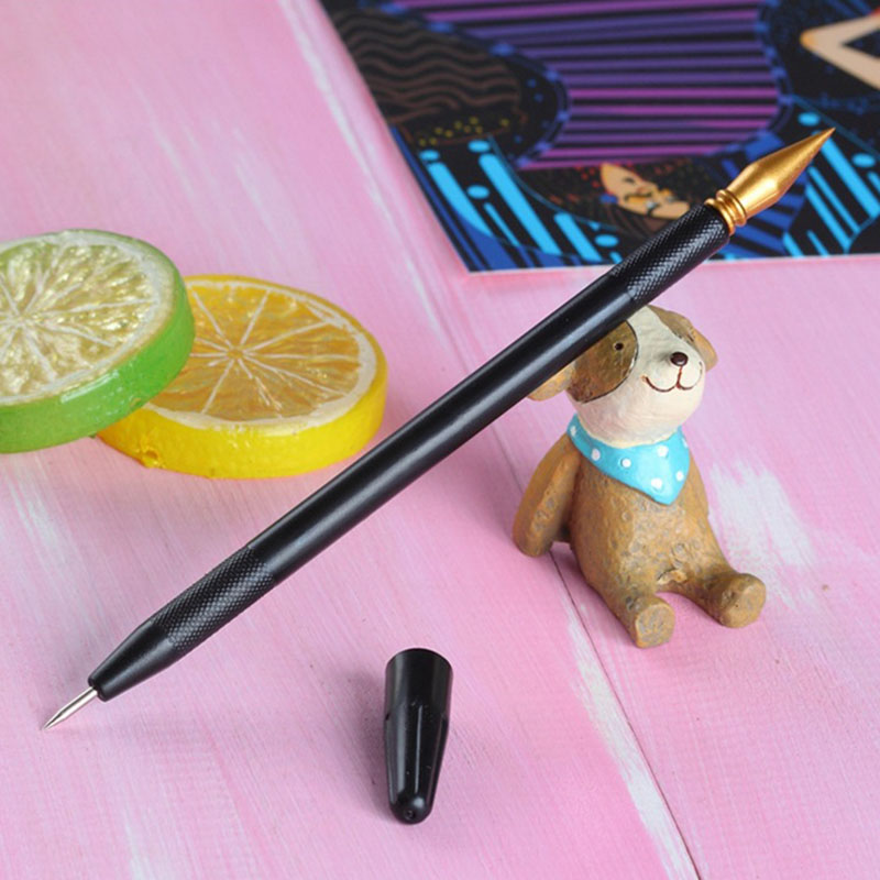 Набор инструментов для скретч-картин Bright City Wl-54 5 предметов с чехлом