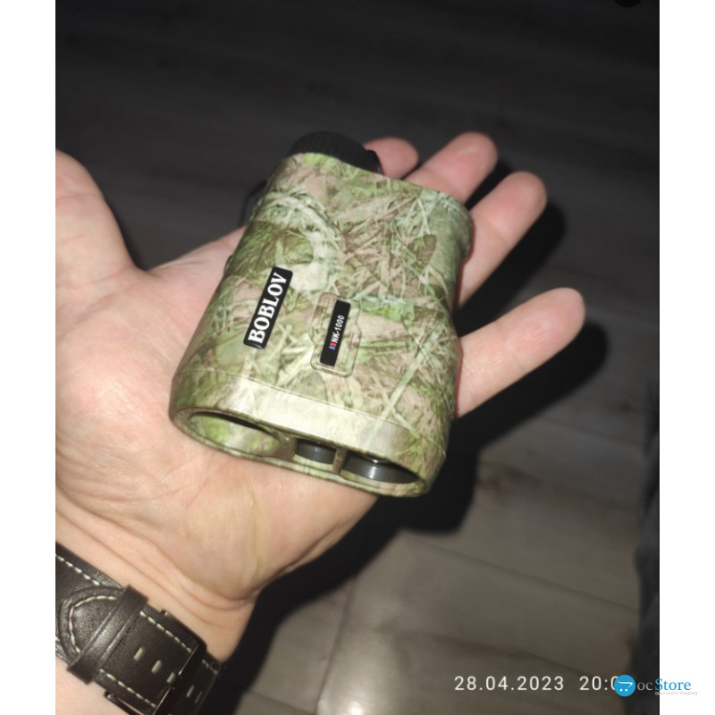 Професійний водонепроникний лазерний далекомір Boblov NK-1000 з вимірюванням кута та швидкості, дальність до 1000 метрів.
