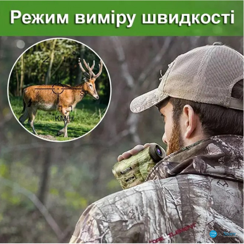 Новинка! Водонепроникний професійний лазерний дальномір з вимірюванням кута і швидкості на відстань до 1000 метрів.