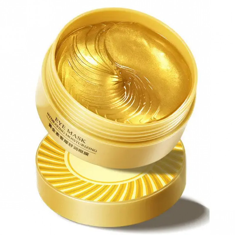 Гидрогелевые патчи с с частицами золота BIOAQUA Hydrating Moisturizing Eye Mask 80 г