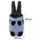 Рюкзак-кенгуру для животных SY210814 Light Jeans с карманом M