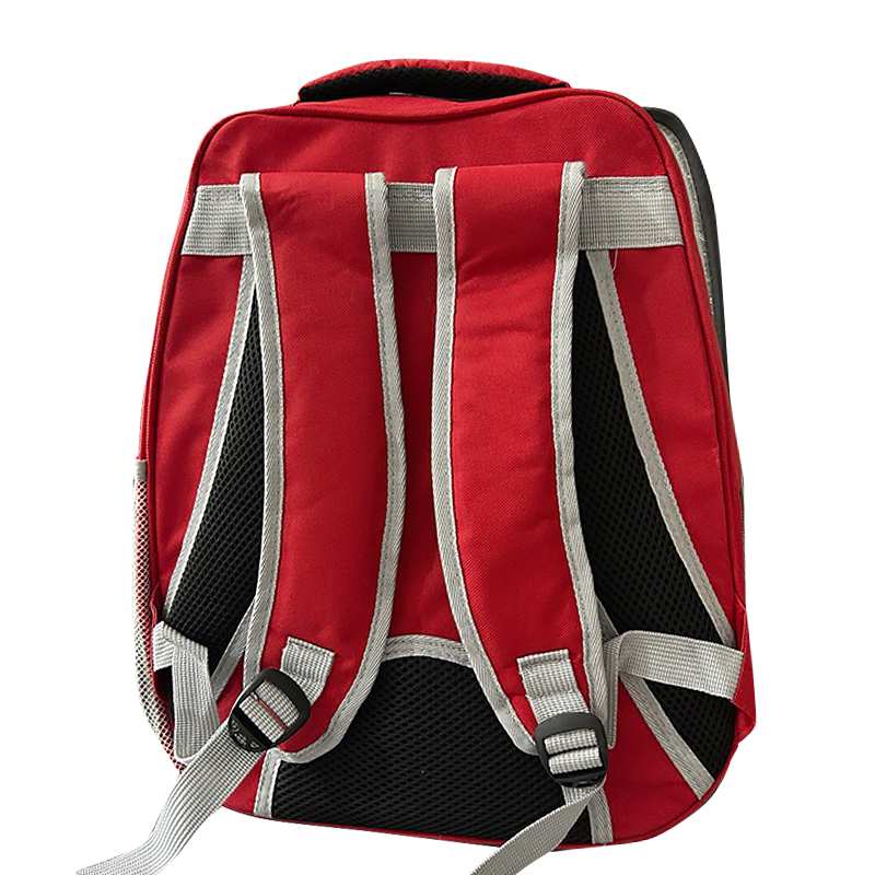 Рюкзак-переноска для кошек Taotaopets 2024 Panoramic Cats 36*26*48 cm Red