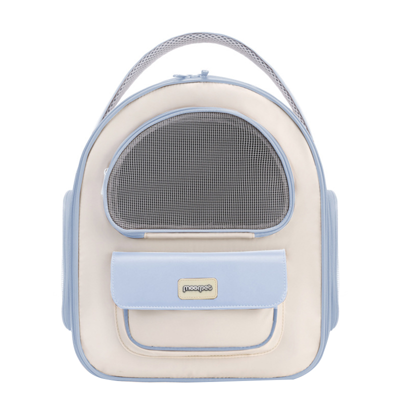 Рюкзак-переноска для животных кошек и собак Moorpet 242210 33*34*22 см Blue