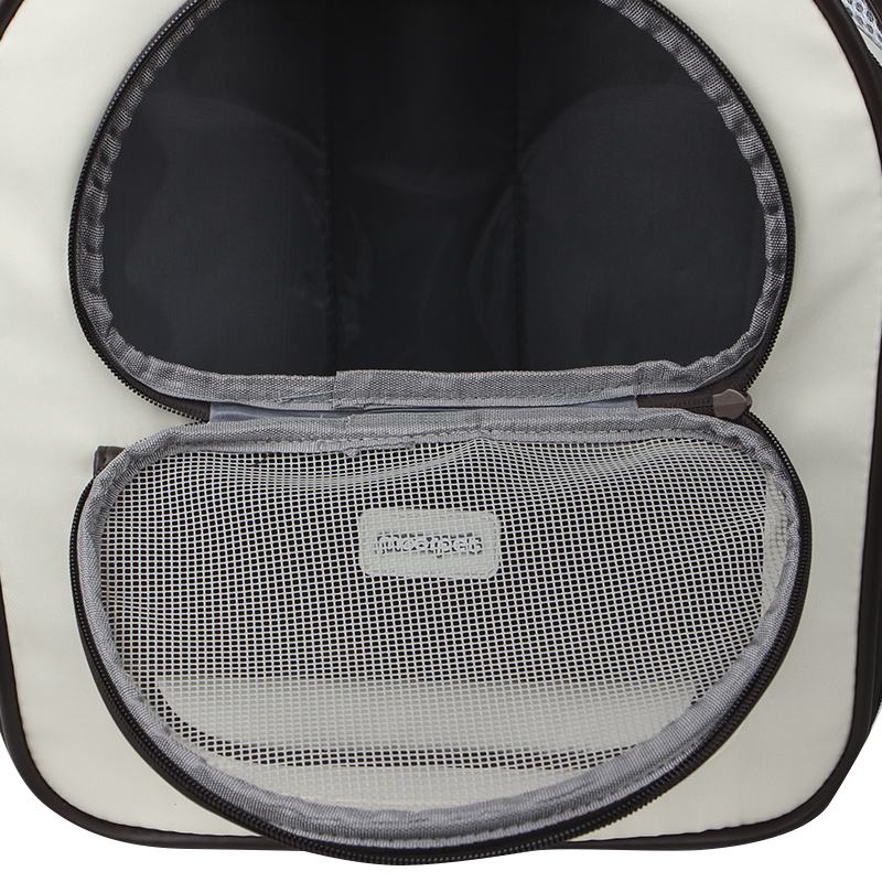 Рюкзак-переноска для животных кошек и собак Moorpet 242210 33*34*22 см Coffee