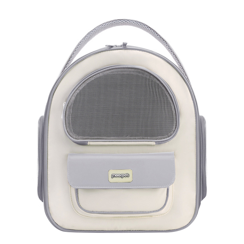 Рюкзак-переноска для животных кошек и собак Moorpet 242210 33*34*22 см Gray