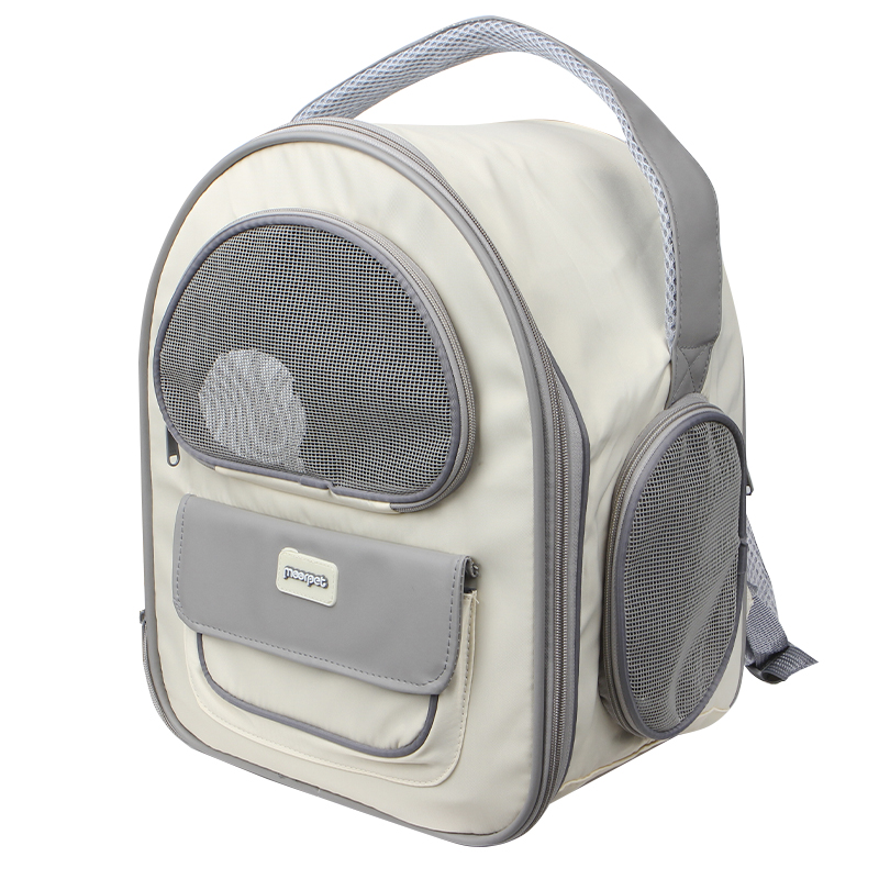 Рюкзак-переноска для животных кошек и собак Moorpet 242210 33*34*22 см Gray