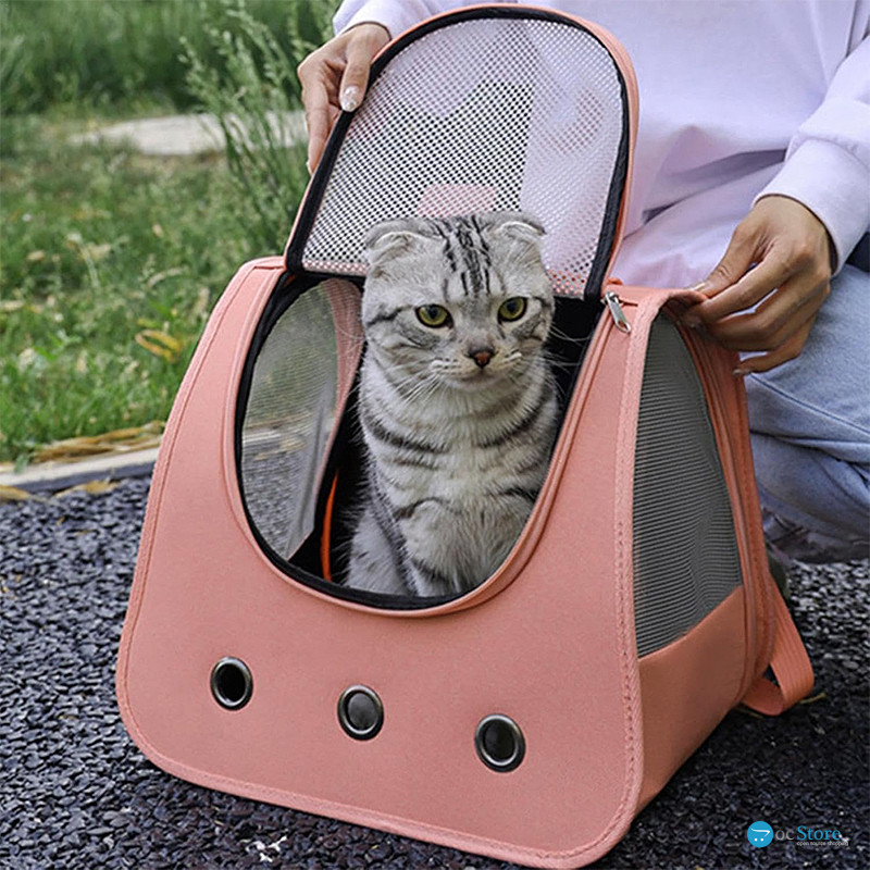 Рюкзак-переноска для кошек Moorpet 257711 Peach