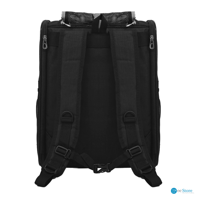 Рюкзак-переноска для кошек и собак SY210808-96 42*34*28 см Black