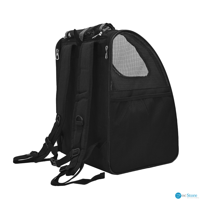 Рюкзак-переноска для кошек и собак SY210808-96 42*34*28 см Black