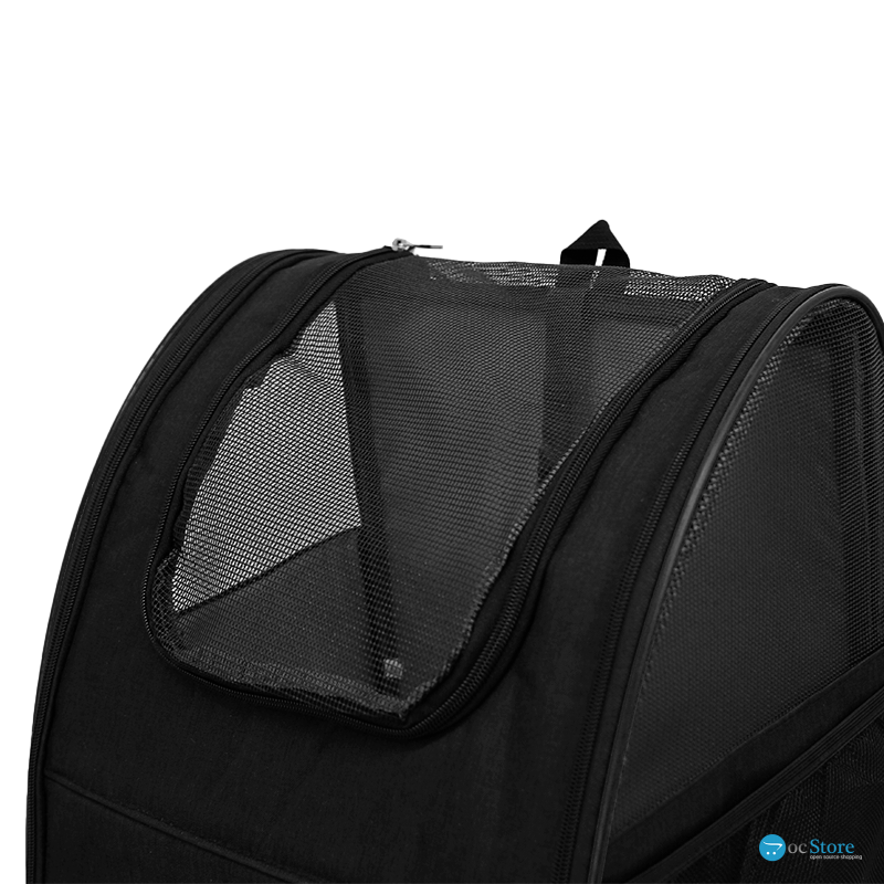 Рюкзак-переноска для кошек и собак SY210808-96 42*34*28 см Black