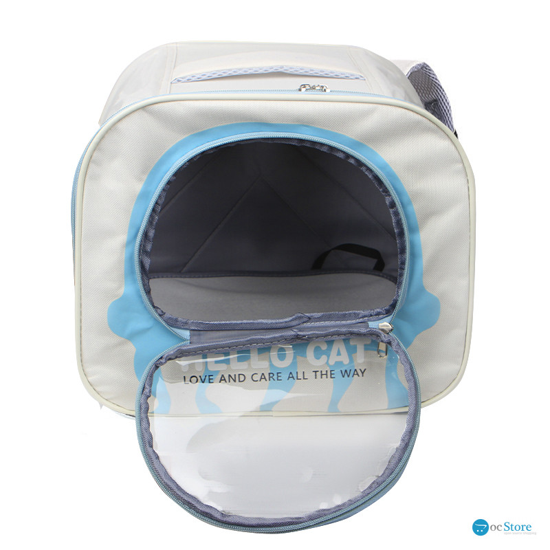 Рюкзак-переноска для животных кошек и собак Taotaopets 247722 Blue