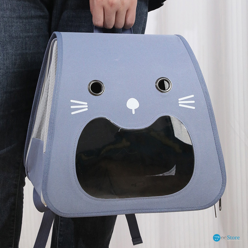 Рюкзак-переноска для животных кошек и собак Taotaopets 247723 Blue