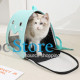 Рюкзак-переноска для животных кошек и собак Taotaopets 247723 Turquoise