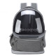 Рюкзак-переноска для кошек Taotaopets 251103 Panoramic с прозрачным окном Gray