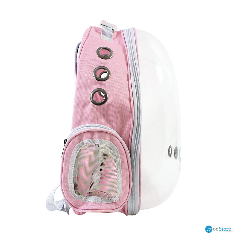 Рюкзак-переноска для кошек Taotaopets 252203 Panoramic 35*25*42cm Pink