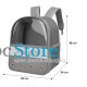 Рюкзак-переноска для кошек Taotaopets 261102 32*24*40 cm Gray