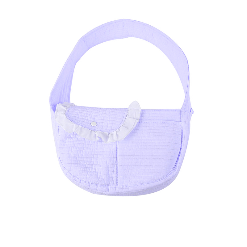 Слинг-переноска для котов и собак SY-2022-0502 Violet M (40*11*26 см)