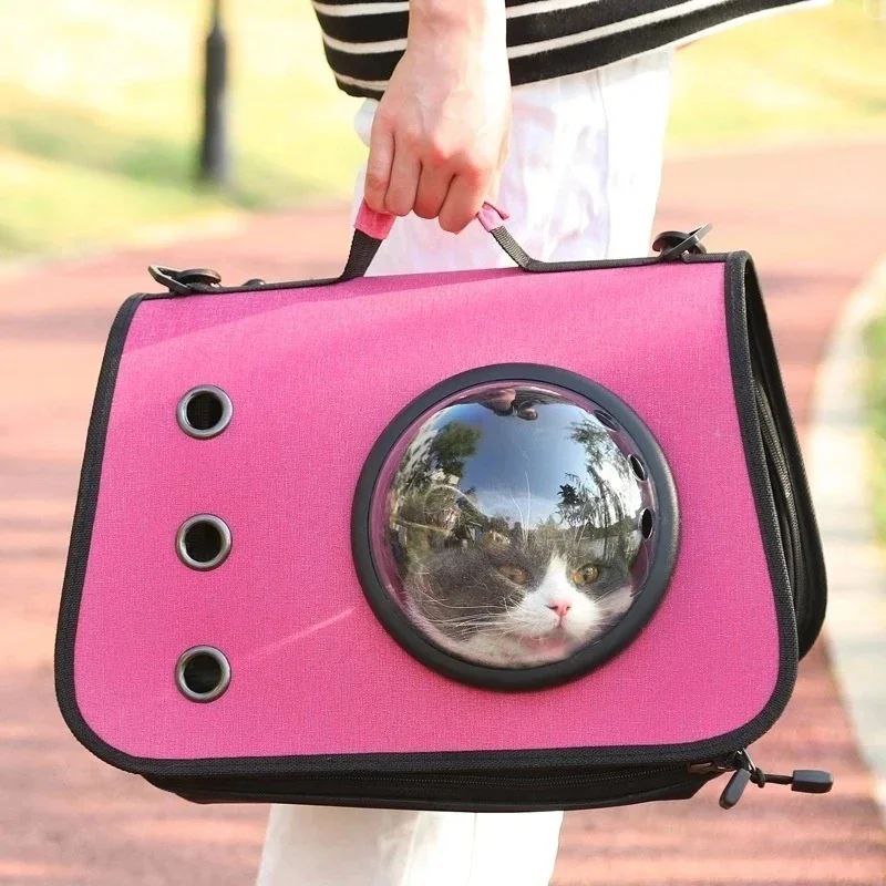 Сумка-переноска для кошек Taotaopets 254405 40*25*25 cm Pink