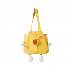 Сумка-переноска для кошек и собак 2404SXMJ3153 Сookies холщовая Yellow M