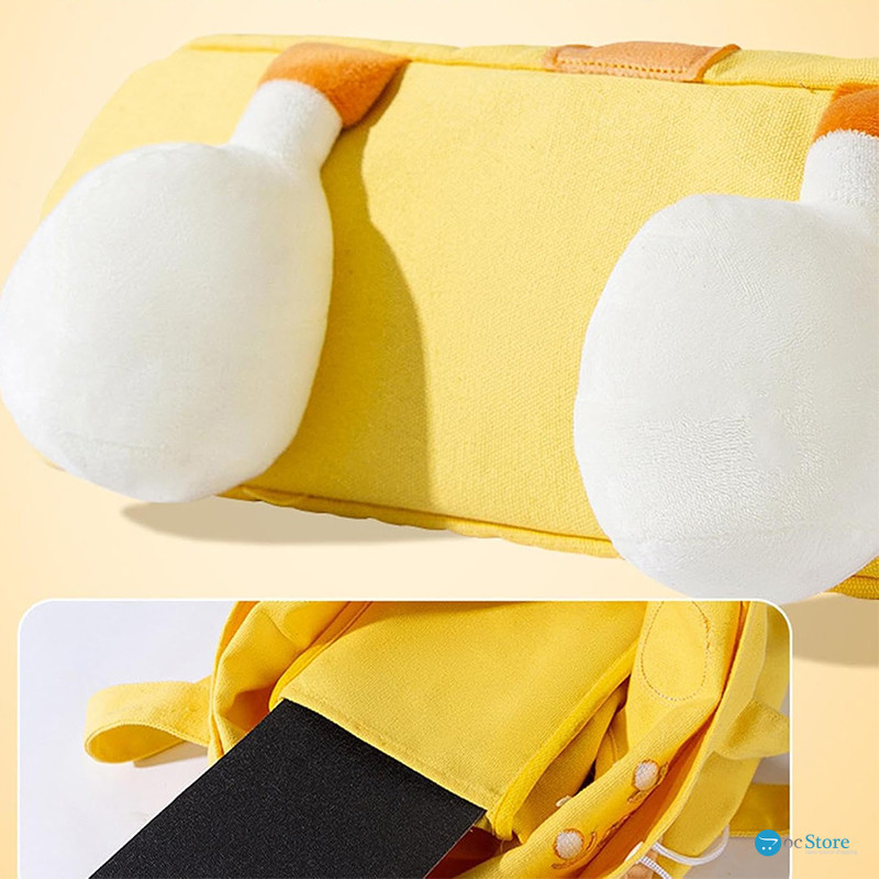 Сумка-переноска для кошек и собак 2404SXMJ3153 Сookies холщовая Yellow XL