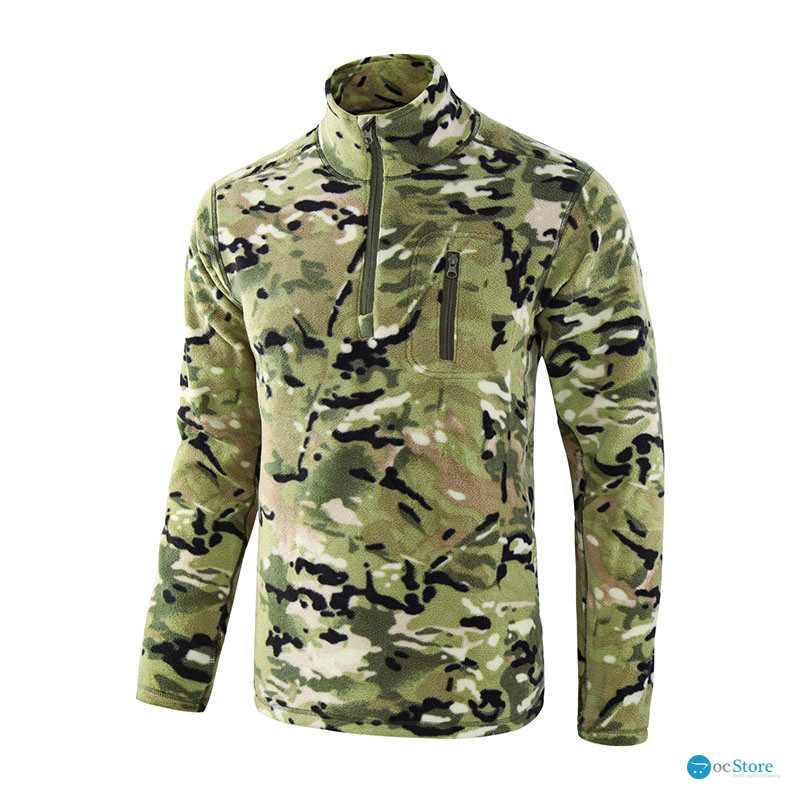 Тактическая кофта флис A973 Camouflage CP 2XL