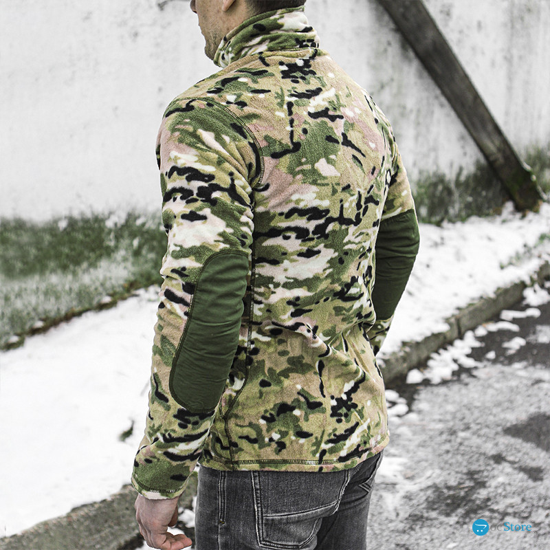 Тактическая кофта флис A973 Camouflage CP 2XL