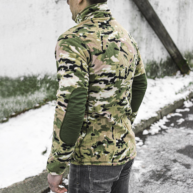 Тактическая кофта флис A973 Camouflage CP 2XL