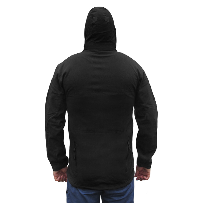 Тактическая куртка Soft Shell A001 Black 4XL