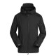 Тактическая куртка Soft Shell A001 Black M