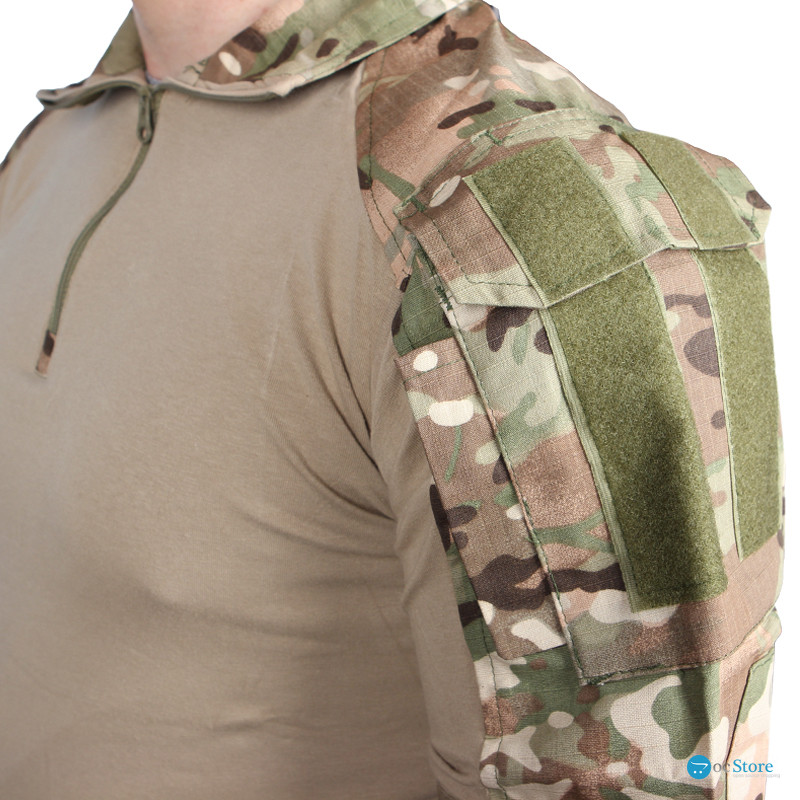 Тактическая рубашка убокс Han-Wild 001 Camouflage CP 2XL