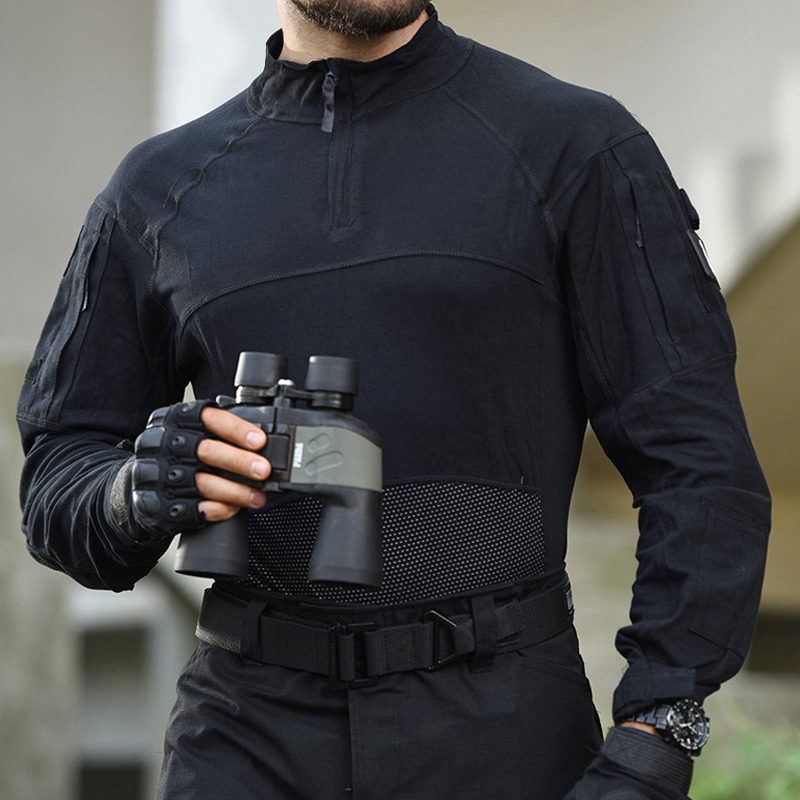 Тактическая рубашка убокс Han-Wild 005 Black 2XL