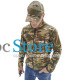 Тактическая флисовая кофта военная толстовка армейская S.archon HSD06 Camouflage CP XL