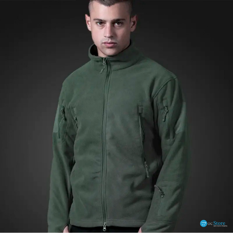 Тактическая флисовая кофта военная толстовка армейская S.archon HSD06 Green XL