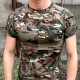 Тактическая футболка с коротким рукавом A159 Camouflage CP XL