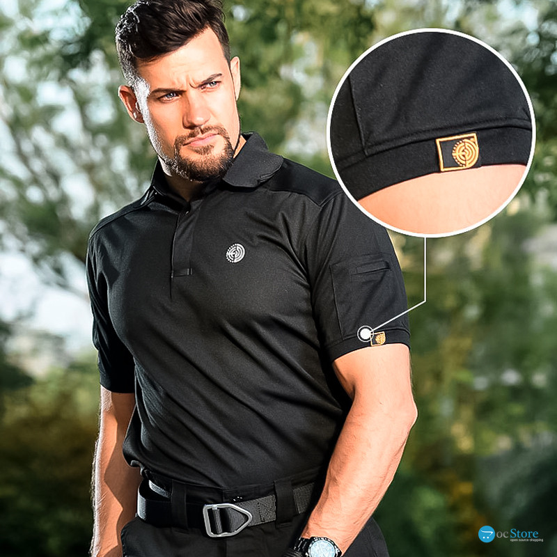Тактическая футболка Han-Wild 00258 Black M