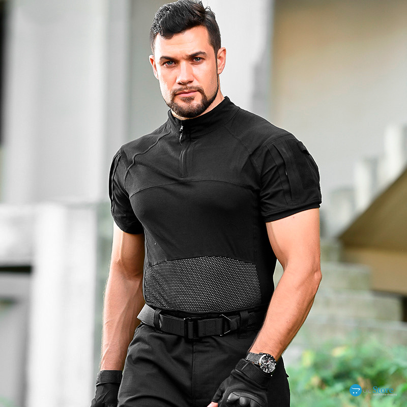 Тактическая футболка Han-Wild HW021 Black 2XL