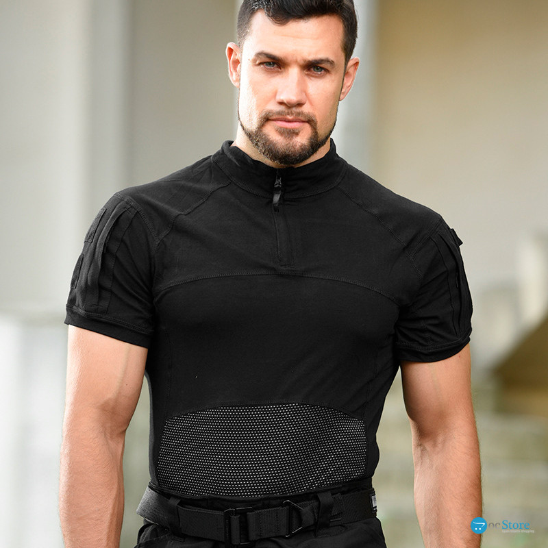 Тактическая футболка Han-Wild HW021 Black 3XL