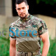 Тактическая футболка Han-Wild HW021 Camouflage CP L