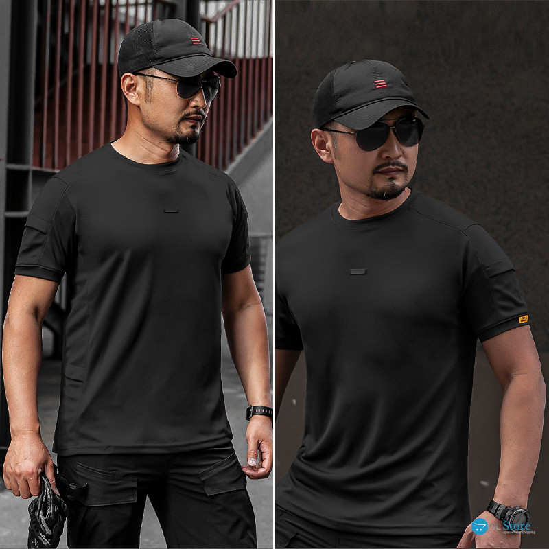 Тактическая футболка с коротким рукавом S.archon S299 CMAX Black 2XL
