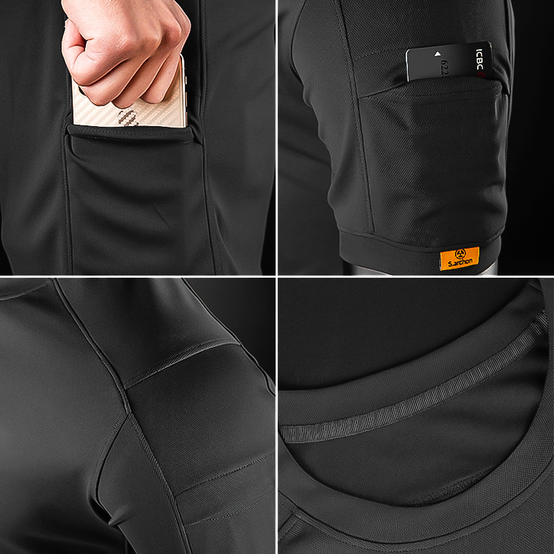 Тактическая футболка с коротким рукавом S.archon S299 CMAX Black M