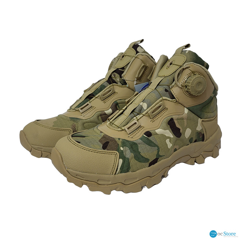 Ботинки тактические 661 автоматическая пряжка Camouflage CP 44