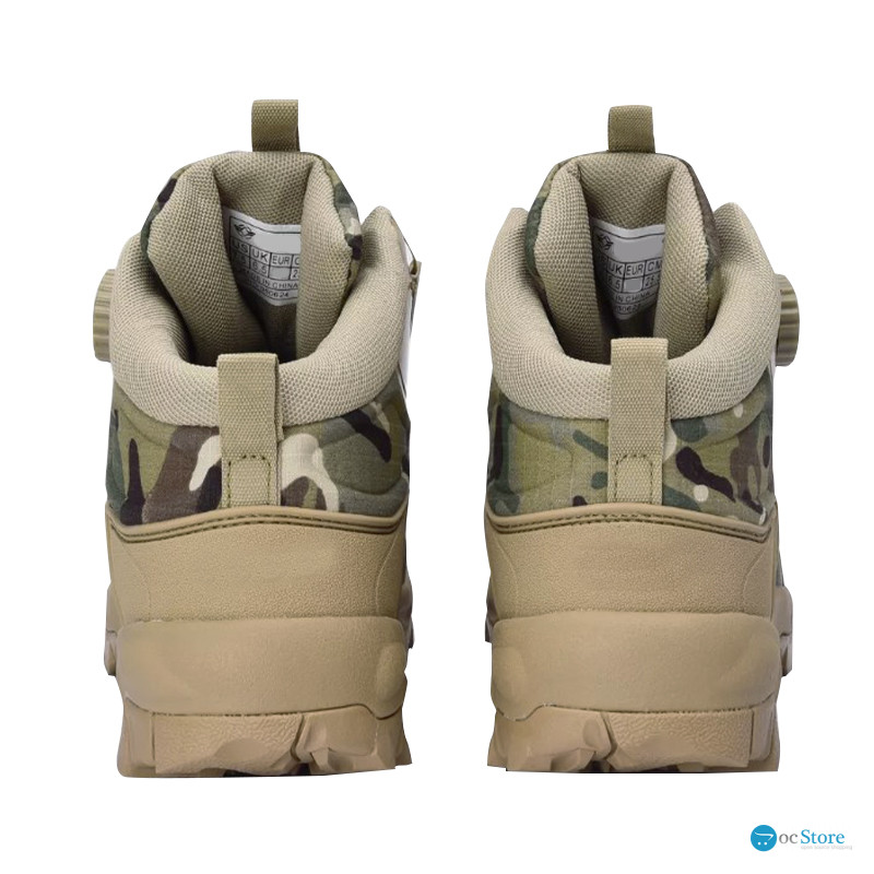 Ботинки тактические 661 автоматическая пряжка Camouflage CP 44