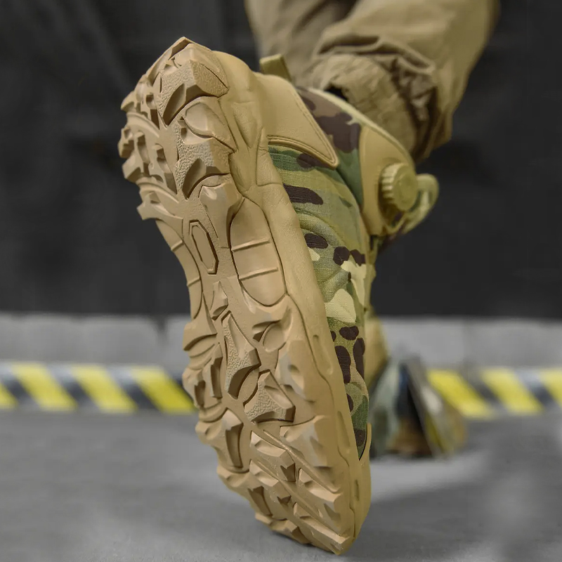 Ботинки тактические 661 автоматическая пряжка Camouflage CP 44