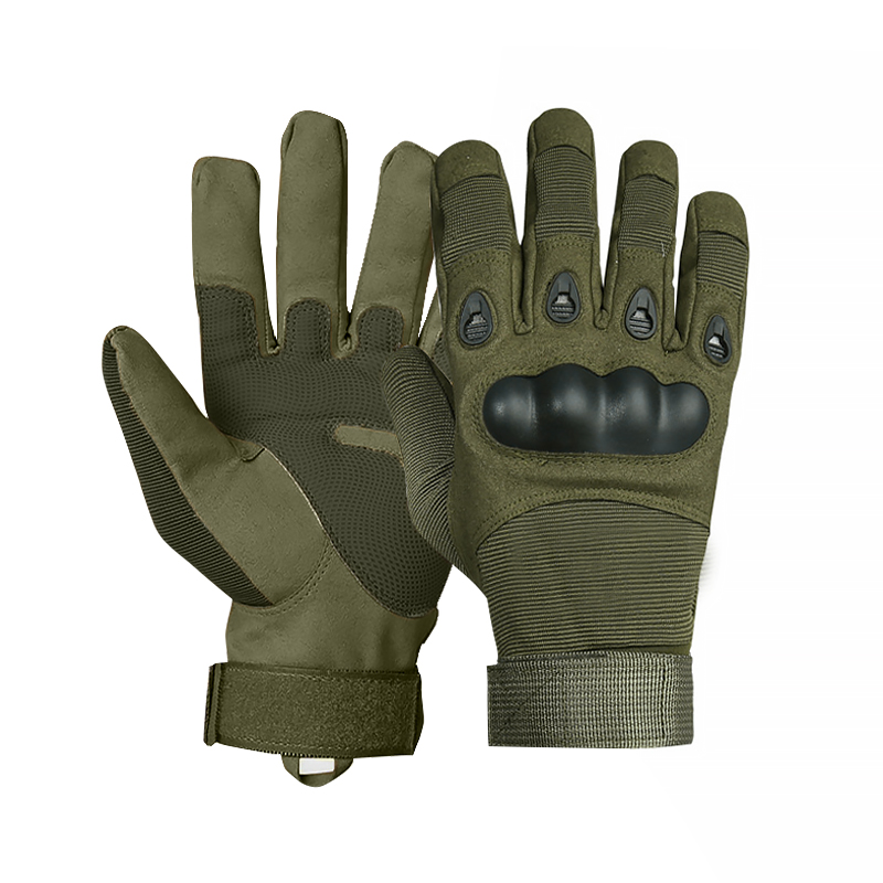 Перчатки тактические полнопалые E001 Army Green M