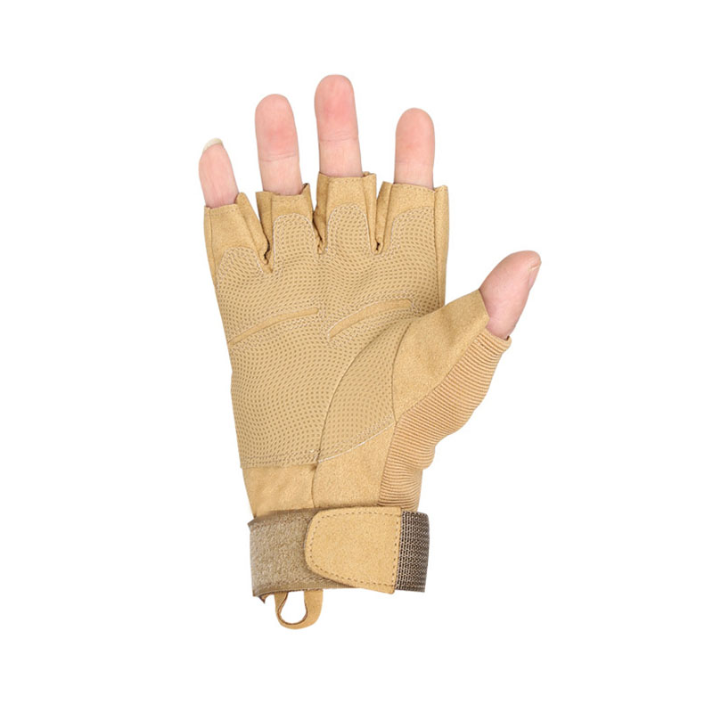 Перчатки тактические беспалые E302 Sand Khaki M